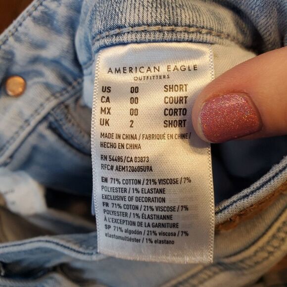 American Eagle high rise jeggings next level str - Picture 4 of 5